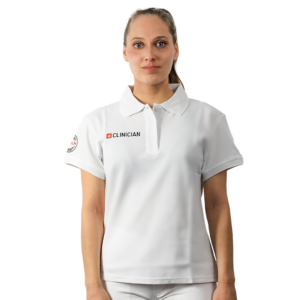 Clinician polo woman